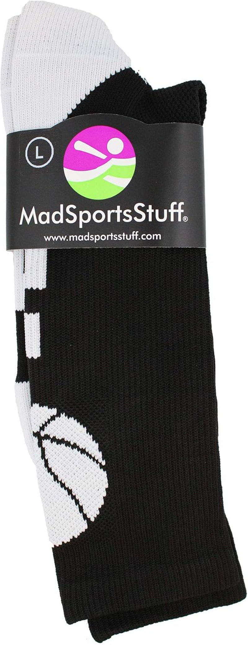 Basketball Socks for Boys Girls - Athletic Crew Socks - Youth and Adult Sizes