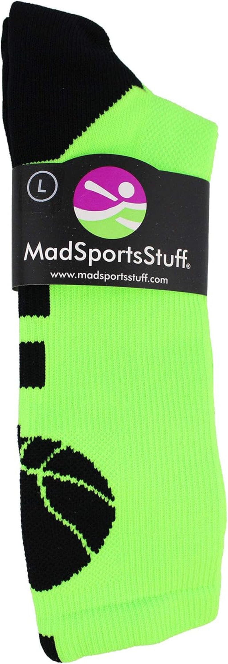 Basketball Socks for Boys Girls - Athletic Crew Socks - Youth and Adult Sizes