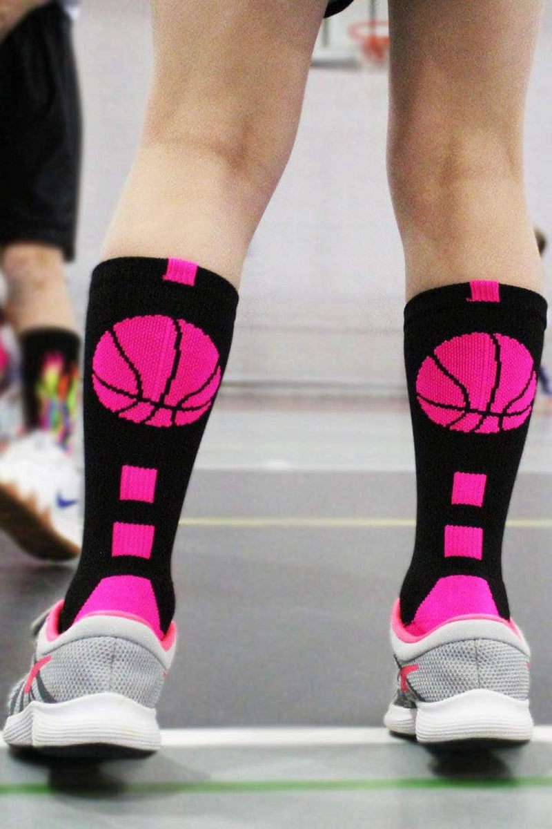 Basketball Socks for Boys Girls - Athletic Crew Socks - Youth and Adult Sizes