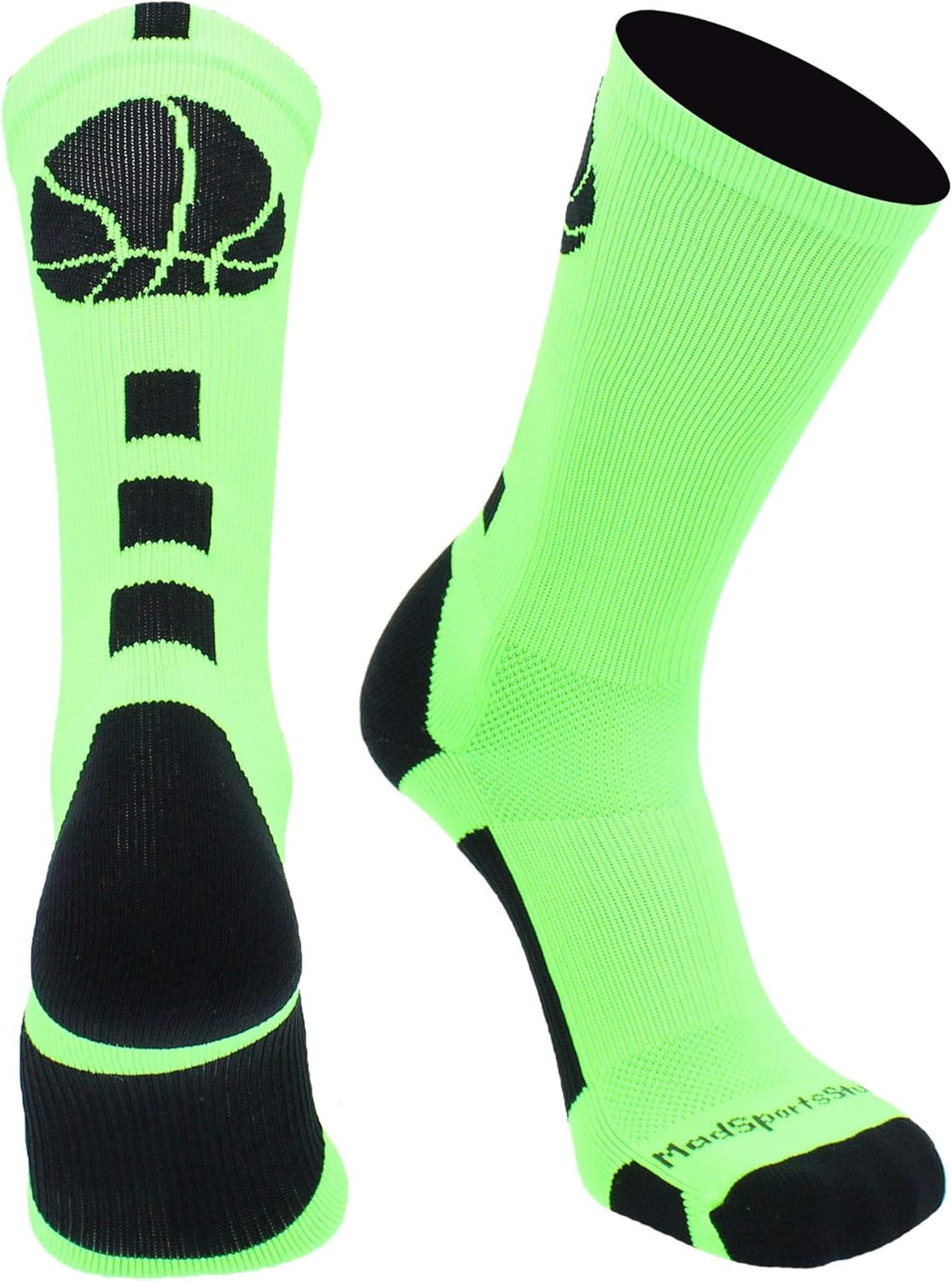 Basketball Socks for Boys Girls - Athletic Crew Socks - Youth and Adult Sizes